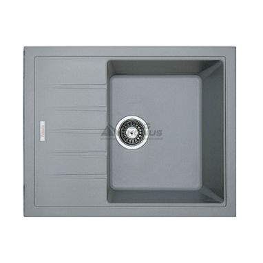 FABIANO Кухонная мойка Classic 62x50 Grey Metallic (8221.201.0068)